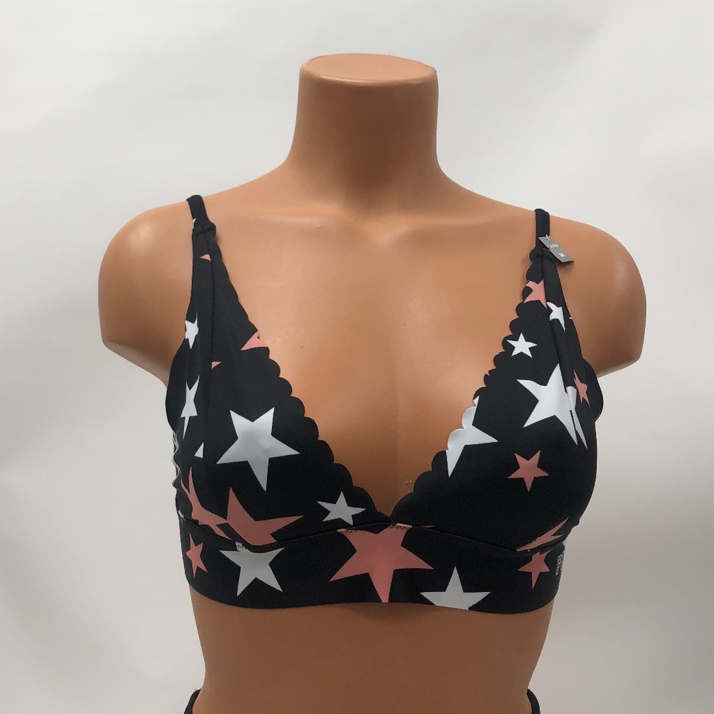 NWT PINK by Victoria's Secret Stars Bra